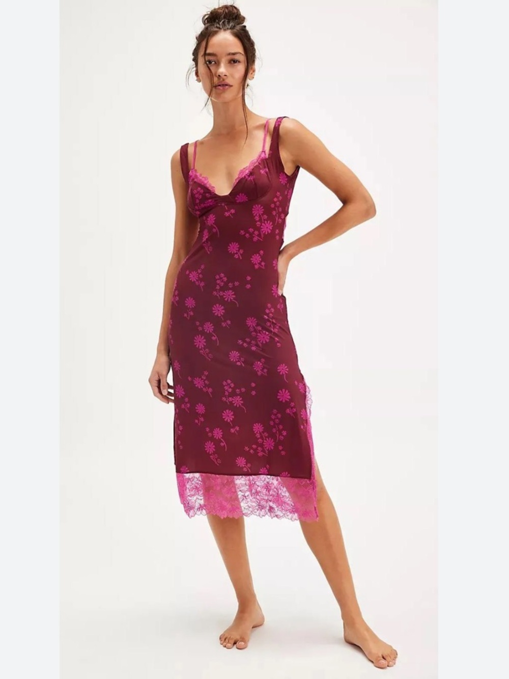 NWOT Intimately Free People Crasher Midi Slip